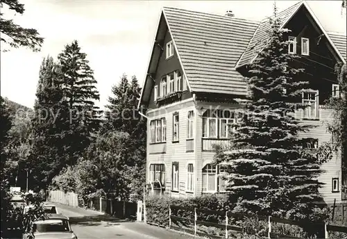 Tabarz Diakonissenhaus Stiftung Schwesternerholungsheim Haus Waldfrieden Kat. Tabarz Thueringer Wald