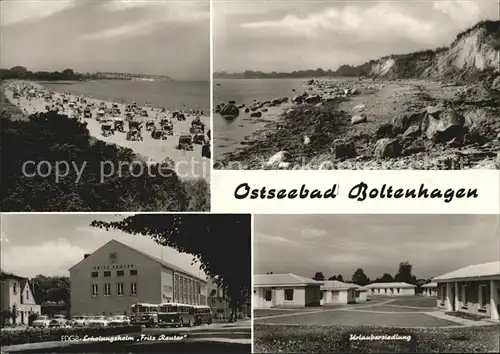 Boltenhagen Ostseebad Strand FDGB Erholungsheim Urlaubersiedlung Kat. Ostseebad Boltenhagen