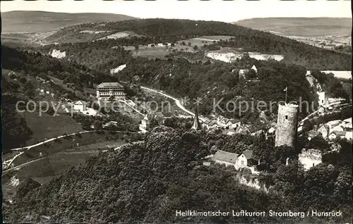 Stromberg Hunsrueck Fliegeraufnahme Kat. Stromberg