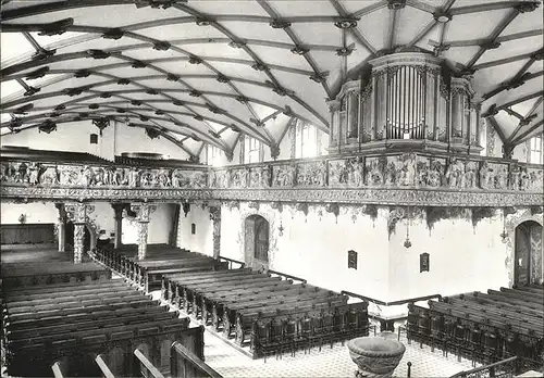 Freudenstadt Ev Stadtkirche Inneres Taufstein Kat. Freudenstadt