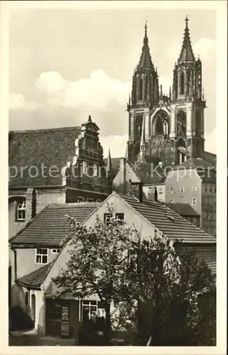 Meissen Elbe Sachsen Burgtor Kat. Meissen