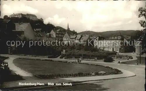 Blankenburg Harz mit Schloss Kat. Blankenburg