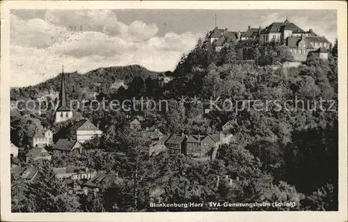 Blankenburg Harz Genesungsheim Kat. Blankenburg