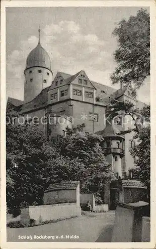 Rochsburg Schloss Mulde Kat. Lunzenau