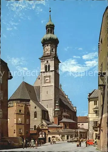 Hall Tirol Pfarrkirche Kat. Hall in Tirol