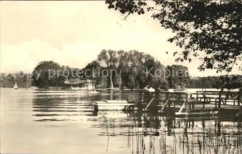 Kyritz Brandenburg Landungsbruecke Untersee Gaststaette  Kat. Kyritz