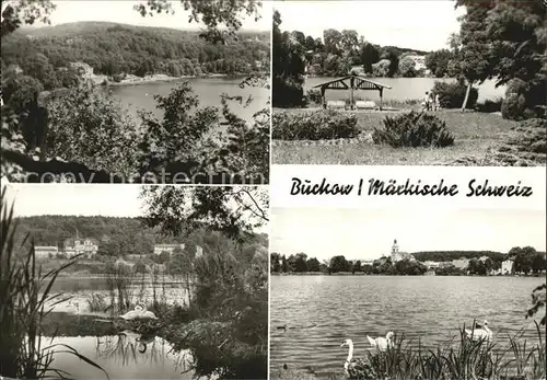 Buckow Maerkische Schweiz Partien am See Kat. Buckow Maerkische Schweiz