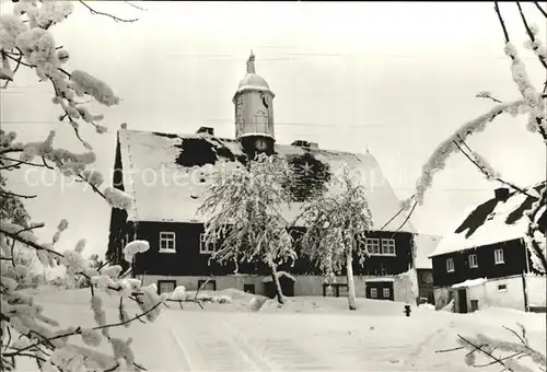 Zinnwald Georgenfeld Rathaus Kat. Altenberg