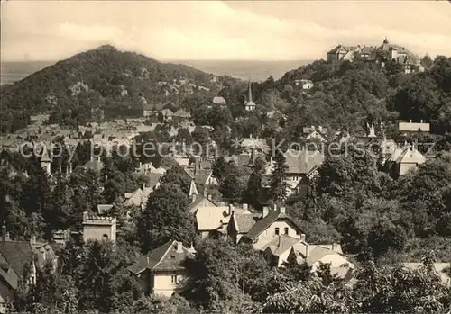 Blankenburg Harz Totalansicht Kat. Blankenburg