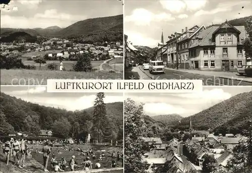 Ilfeld Suedharz Total Ilgerstrasse Waldschwimmbad Teilansicht Kat. Ilfeld Suedharz