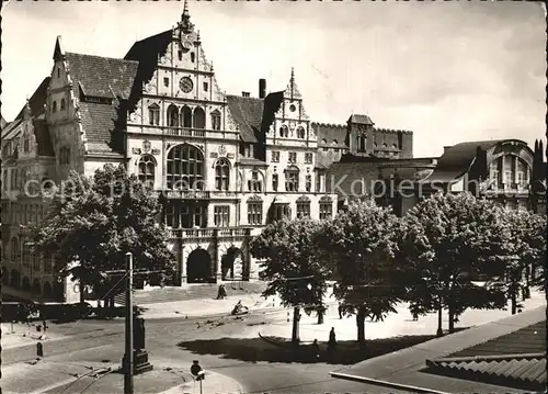 Bielefeld Rathaus und Stadttheater Kat. Bielefeld