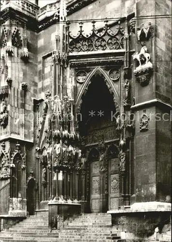 Regensburg Dom St. Peter Hauptportal Kat. Regensburg