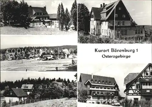 Baerenburg Sachsen  Kat. Altenberg