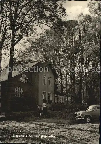 Neustadt Sachsen Goetzingerhoehe Kat. Neustadt Sachsen