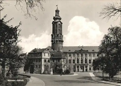 Weimar Thueringen Schloss Kat. Weimar