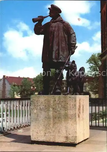 Bochum Kuhhirte Denkmal Statue Kat. Bochum