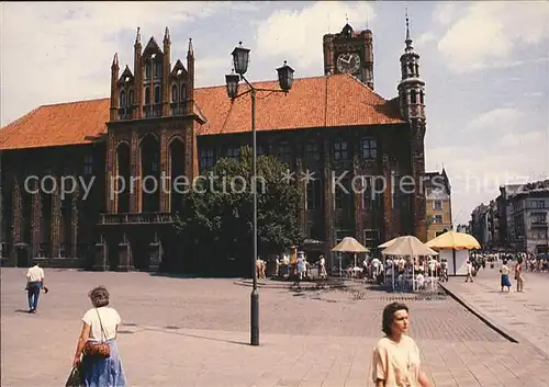 Torun Thorn Rynek Staromiejski i Ratusz Altstadt Rathaus Kat. Torun