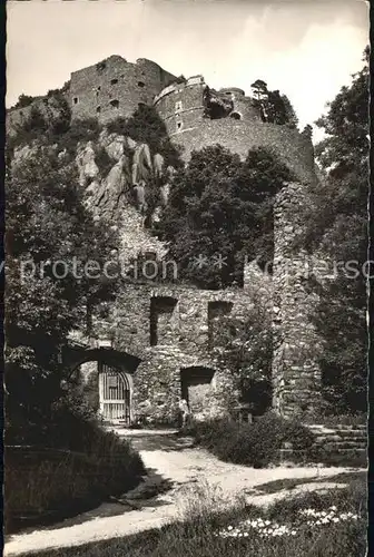 Singen Hohentwiel Eugenbastion mit Eingang zur Burgruine Kat. Singen (Hohentwiel)