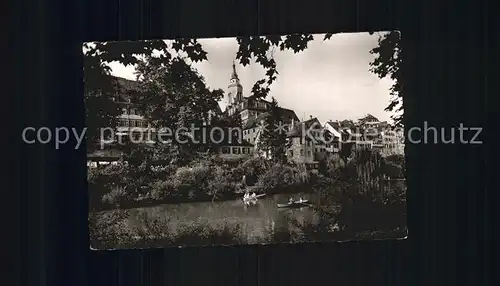 Tuebingen Am Neckar mit Hoelderlinturm Kat. Tuebingen