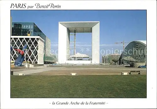 Paris La Grande Arche de la Fraternite Kat. Paris