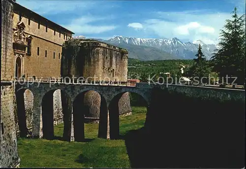 L Aquila Mittelalterliches Schloss Kat. L Aquila