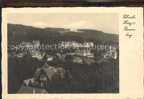 Schierke Harz Baerenberg Kat. Schierke Brocken