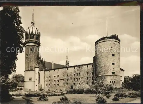 Wittenberg Lutherstadt Schlosskirche Schloss Kat. Wittenberg