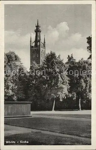 Woerlitz Kirche Kat. Woerlitz