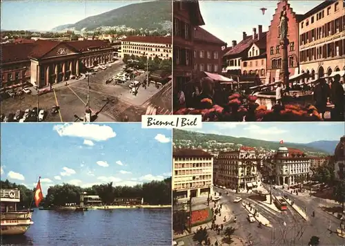 Bienne Biel Teilansichten / Bienne /Bz. Biel City