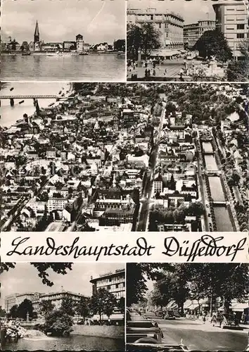 Duesseldorf Fliegeraufnahme Kat. Duesseldorf