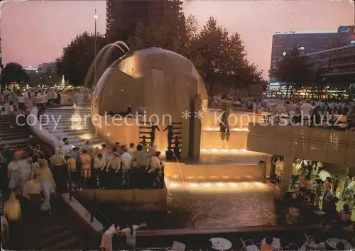 Berlin Brunnen an der Gedaechtniskirche Kat. Berlin