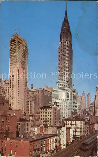 New York City Chrysler Building of Midtown Manhattan