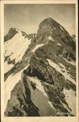 Allgaeuer Alpen Bockkarkopf und Hohes Licht