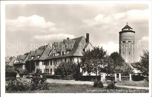 Schwenningen Neckar Siedlung Sauerwasen / Villingen-Schwenningen /Schwarzwald-Baar-Kreis LKR