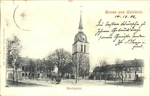 Calvoerde Marktplatz / Niedere Boerde /Boerde LKR