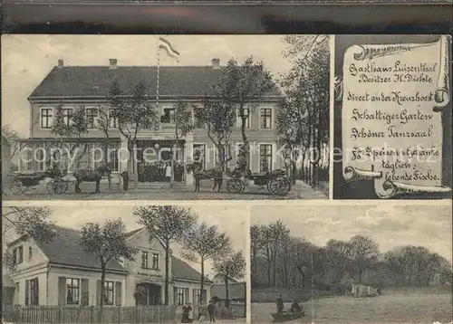 Pechau Gasthaus Luisenthal / Magdeburg /Magdeburg Stadtkreis