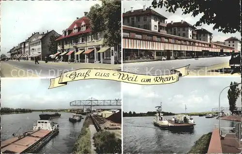 Weil am Rhein Hafen Faehre Hauptstrasse / Weil am Rhein /Loerrach LKR