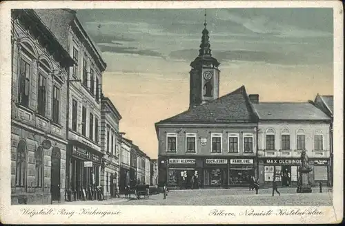 Wagstadt Kirchgasse / Polen /Polen