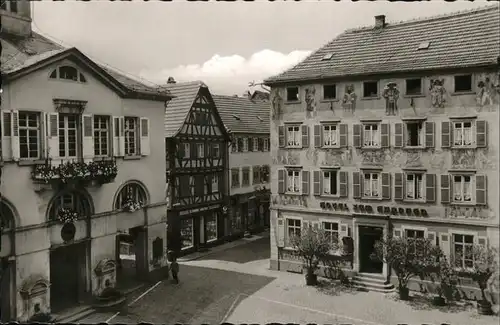 Eberbach Neckar Rathaus  / Eberbach /Heidelberg Stadtkreis