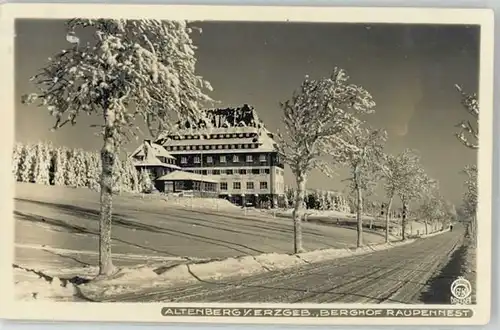 Altenberg Erzgebirge Altenberg Erzgebirge Berghof Raupennest x / Geising /Saechsische Schweiz-Osterzgebirge LKR