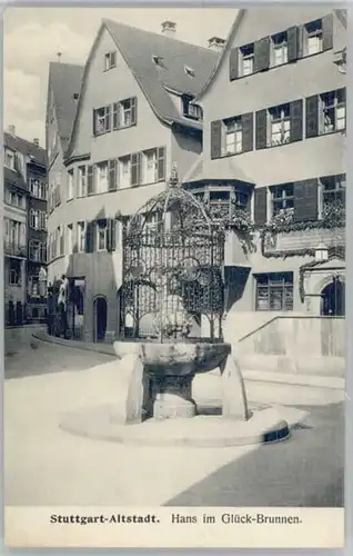 Stuttgart Stuttgart Glueck Brunnen * / Stuttgart /Stuttgart Stadtkreis