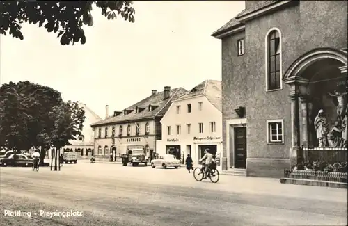 Plattling Isar Bayern Plattling Preysingplatz * / Plattling /Deggendorf LKR