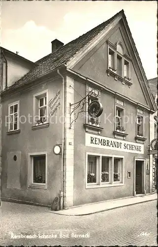 Bad Berneck Rembrandt-Schneke / Bad Berneck Fichtelgebirge /Bayreuth LKR