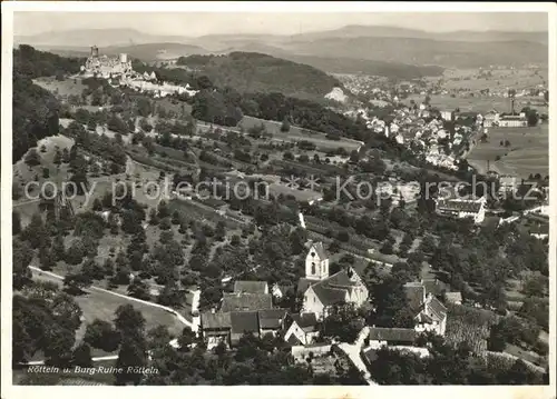 Roetteln Roettelweiler Burg-Ruine Roetteln / Loerrach /Loerrach LKR