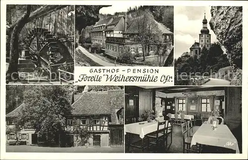 Weihersmuehle Bamberg Gasthof Pension Forelle  / Bamberg /Bamberg LKR