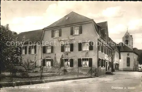 Wieslett Gasthaus zum Maien / Loerrach /Loerrach LKR