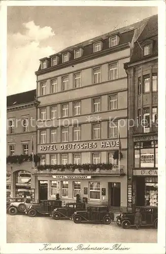 Konstanz Bodensee Hotel Deutsches Haus Autos / Konstanz /Konstanz LKR