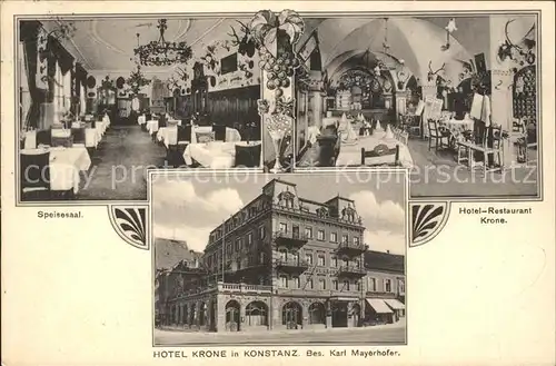 Konstanz Bodensee Hotel Krone Karl Mayerhofer / Konstanz /Konstanz LKR