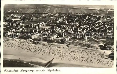 Wangerooge Nordseebad aus der Vogelschau / Wangerooge /Friesland LKR