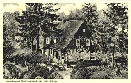 Siebengebirge Gasthaus Weidmannsruh / Koenigswinter /Rhein-Sieg-Kreis LKR